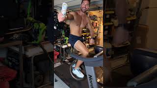 Skilled or crazy? Powered by @celsiusofficial Unicycle on a treadmill @espn #celsiuslivefit #ce