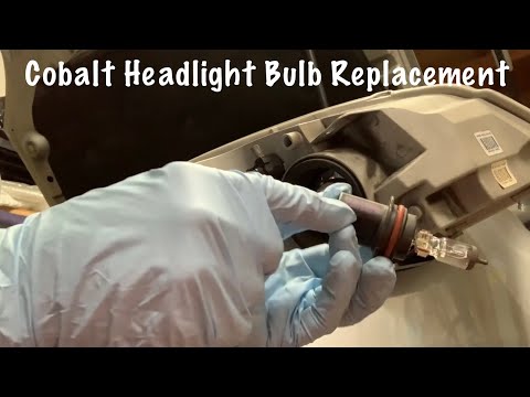 Replacing the Headlight Bulb on a CHEVY COBALT[2005-2010]SIMPLE!