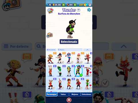 Todos los personajes de subway surfer
