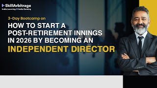Pre-Bootcamp Session: How to become an Independent Director