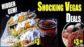 Shocking Las Vegas Food Deals You Won’t Believe!
