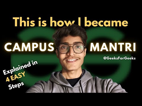 🚀 How I Became a Campus Ambassador for GeeksForGeeks in 4 Easy Steps!