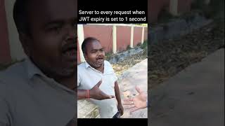JWT expired while you were blinking#memes #codingmeme #relatable #backend #codingtips #funny #coding