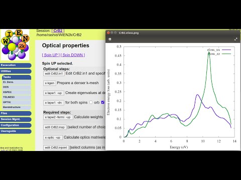 WTB04: Optical properties in WIEN2k [বাংলা]