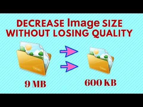 How to Decrease Image Size Without Losing Quality  Urdu/ Hindi