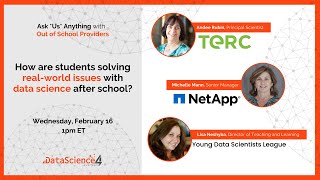 Ask-Us-Anything with Out of School Data Science Education Providers