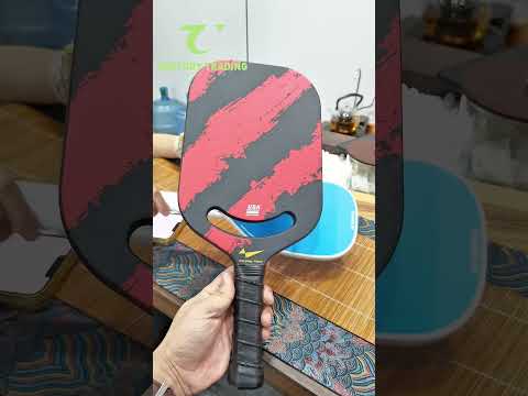 What’s the Secret Behind Borderless Carbon Fiber Pickleball Paddles?  #pickleball