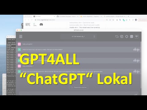 GPT4All - Lokale KI wie ChatGPT nutzen incl. Datenschutz
