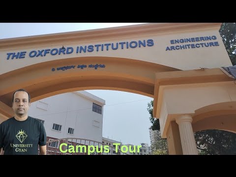 The Oxford College Of Engineering Bangalore | Campus Tour | ComedK 2024