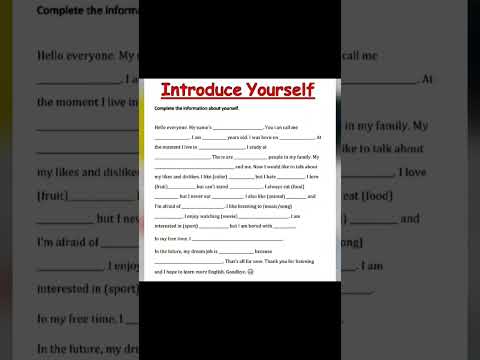 Here is a 20 second challenge to all to fill this intro #englishconversation #englishchallenge #fypシ