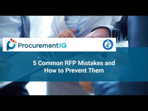 5 Common RFP Mistakes and How to Prevent Them