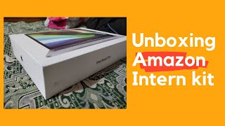 Amazon intern welcome kit unboxing 2022 || WFH 🔥