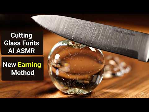 The ASMR Goldmine! How I Earn Passive Income With AI Glass Fruits!