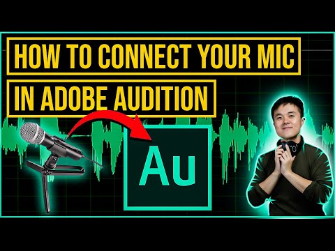 Adobe Audition - How To Connect Microphone (Audio Hardware Setup) l Adobe Audition Tutorial 4