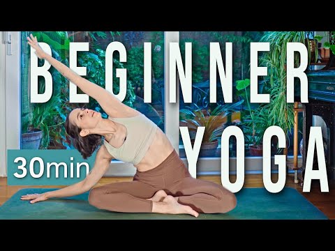 30 Min Beginner Yoga | Mindful & Slow Flow