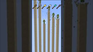 If only golden tools had more durability #shorts #minecraft