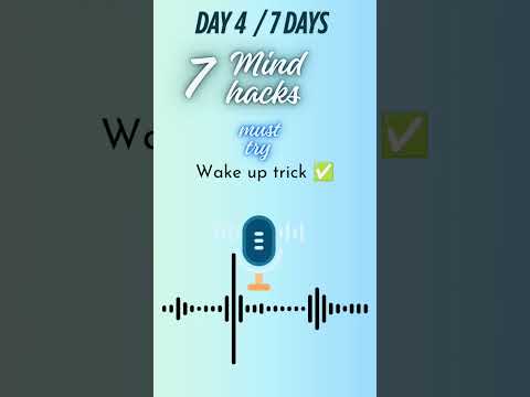fastest method ✅ wake up trick definitely work ⚡ #mindfulpresence #mindhacks