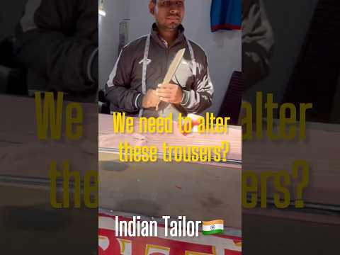 Indian tailor gone wrong 🇮🇳
