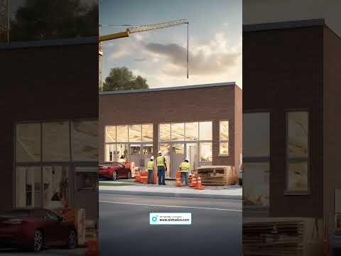 Brick by Brick: Building Magic in Seconds #construction #constructionchannel #constructioncompany