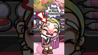 GLITCH OR HACK TUTORIAL 😱 #avatarworld #avatarworldhacks