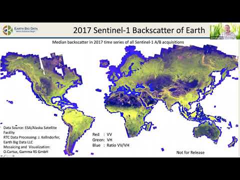 The new era of SAR time series: Tackling big EO data analysis and visualization with Pangeo tools