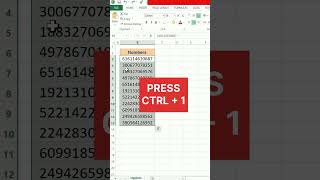 MS Excel Secret Formatting Hack