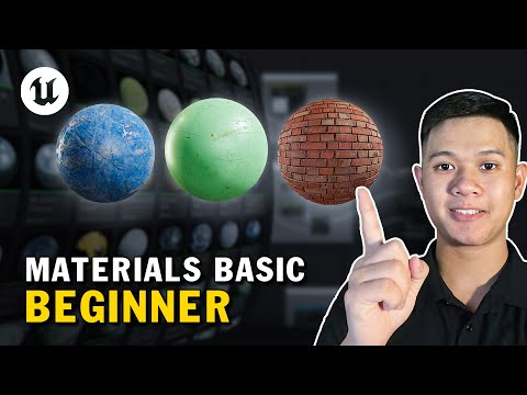 Basic Materials in Unreal Engine 5 For Beginner