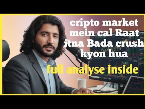 Kal Raat Crypto Market Mein Itna Bada Crash Kyun Hua? Full Analysis Inside