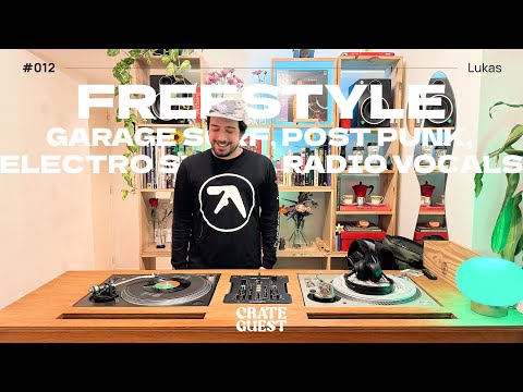 Freestyle (Garage surf, post punk, electro synth, radio vocals) vinyl mix - Lukas