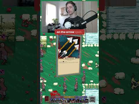 Archery Magic 🏹 INFINITE RANGE #indiedev #roguelike