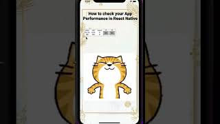 How to check your App performance in React Native #reactnative