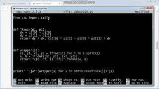 Решение задачи CodeAbbey 010 на Python