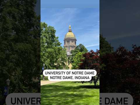 University of Notre Dame #notredame #notredamealumni #collegereunion #-#indiana #travelindiana