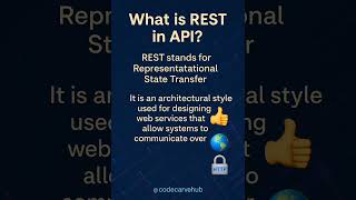 What is REST API?#restapi #webapi #dotnet #backenddevelopment #httptutorial #codecarvehub #apidesign