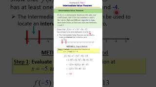 Intermediate Value Theorem Explained Simply | Guaranteed Zero in Between? 🤔 Example 3, Part 1