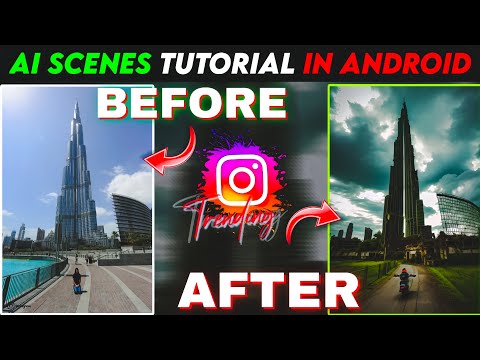 Instagram Trending Ai Scene Reels Editing | Ai horror scene video editing in Android 🔥