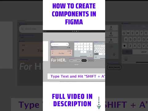 How to create Components in Figma