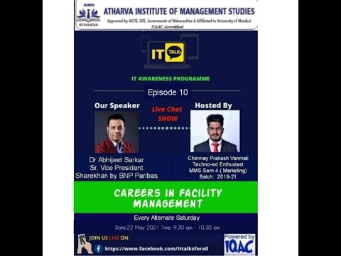 IT Talks Episode 10: Careers in Facility Management