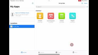 App Install - Pentrack - Using Claris Filemaker Go 19