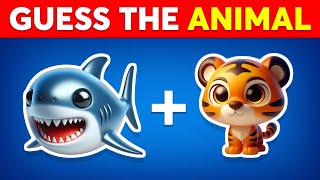 Guess the ANIMAL by Emoji? 🐶🐵 Emoji Quiz 2025 | Quiz Dino