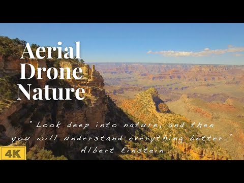Drone Nature Videos 4K | Relaxing Scenery | Calming Music | Aerial Nature Footage