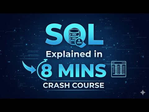 SQL Basics Explained in 8 Minutes | Learn SQL for Beginners