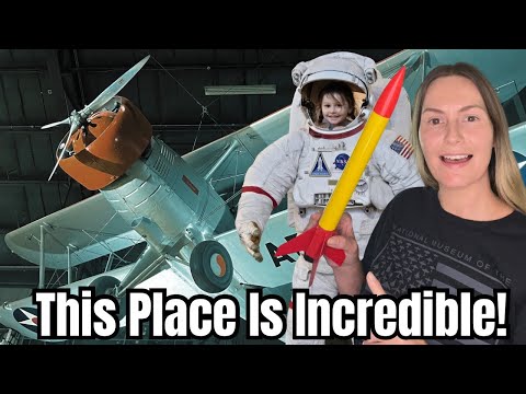 A British Family Day Out in America | Exploring the World’s Largest Air Force Museum