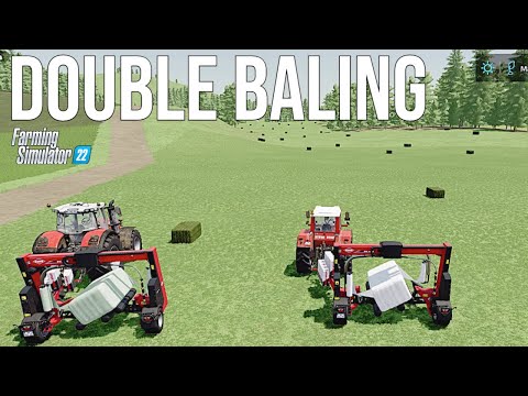 Wrapping Bales TWICE as FAST!!