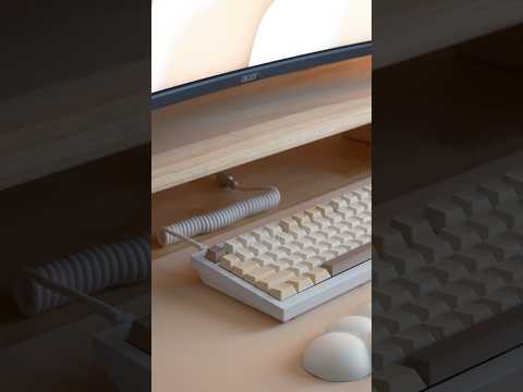 coffee themed ☕️ #aesthetic #pc #keyboard