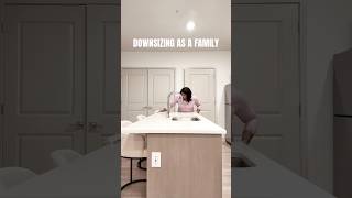 We’re downsizing all 2025 and beyond. Cheers to saving money! #downsizing #newapartment #budgeting