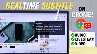 How to Turn ON Live Captions on Google Chrome! [Enable & Use in Windows]