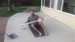 In home Core workout for the BURN