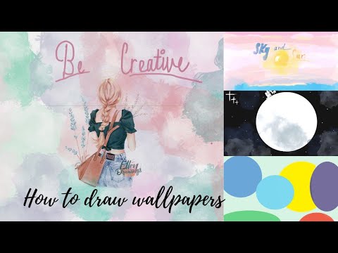 How to draw wallpapers l drawing series l D and D shows .