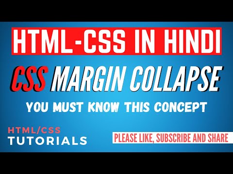 Margin collapse | margin | css property | css tutorial in hindi  | css styling | css | css3